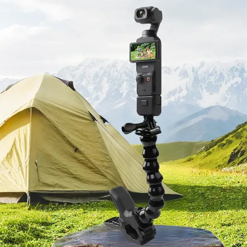 Suporte Flexível Em Forma De Cobra Zz Para Gopro Hero