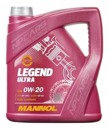 Aceite Mannol Legend Ultra 0w20 Sintético 4lts Argo Cronos