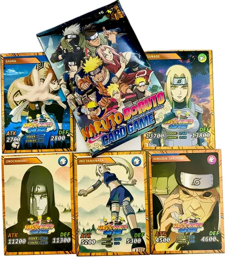 200 Cards Naruto Boruto 2026 Mk = 50 Pacotes Fechados | MercadoLivre