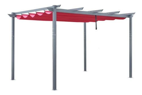 Carpa Toldo Gazebo Pergola Jardin 3x4 Metros De Aluminio