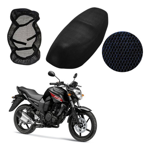 Funda / Malla Cubre Asiento Para Moto Yamaha Fz 16