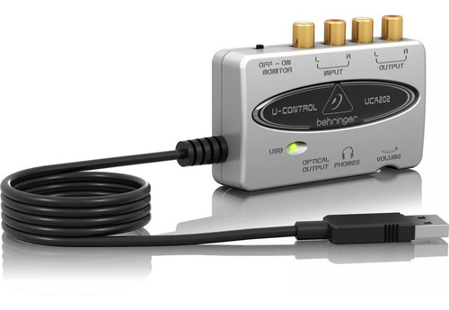 Interfaz Audio Digital Behringer U-control Uca202 + Garantía