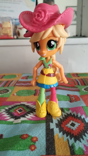 My Little Pony Original Hasbro Apple Jack Con Sombrero (Usado)