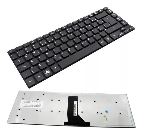 Teclado Para Acer Aspire E5-471 Series Modelo Zq0 Br Com Ç Cor Preto