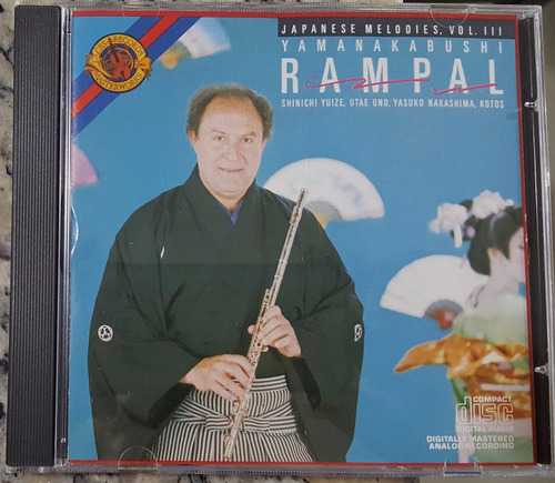 Jean-pierre Rampal Japanese Melodies Cd S/uso Import Us Raro