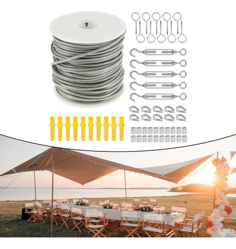 . Cable Cuerdas De Juego De Tendedero Cuerda De Cable De Pvc