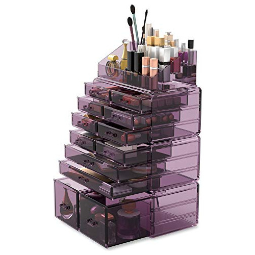  Makeup Cosmetic Organizer Storage Drawers Display Boxe...
