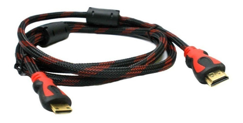 Cable Hdmi 1.5mts 4k 1.4v,  Ethernet Y Nucleos  Ferrita Real