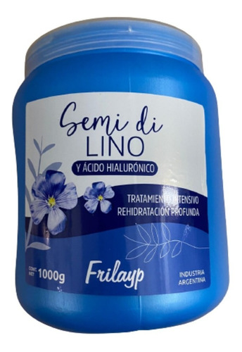 Frilayp Baño Capilar Semi Di Lino Y Acido Hialuronico 1kg