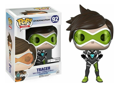 Funko Pop! Overwatch Tracerlootcrate Exclus 92 (ver Descrip)