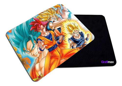 Mousepad Liso 20x17 Cm Dragon Ball Super Goku Anime Grafimax