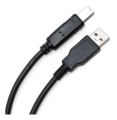 Cabo Para Impressora Usb 2.0 Ab 1,8 Metro Comtac 9041 Cor Preto