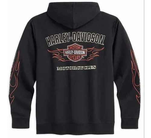 Jaqueta/blusa Harley Davidson Flames Original | Parcelamento Jaqueta/blusa Harley Davidson Flames Original | Parcelamento