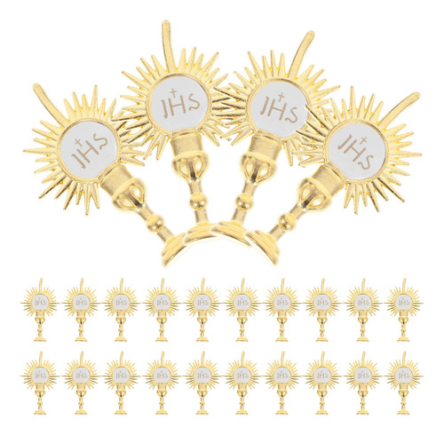 24 Piezas De Adornos Religiosos Vintage Con Decoración Relig