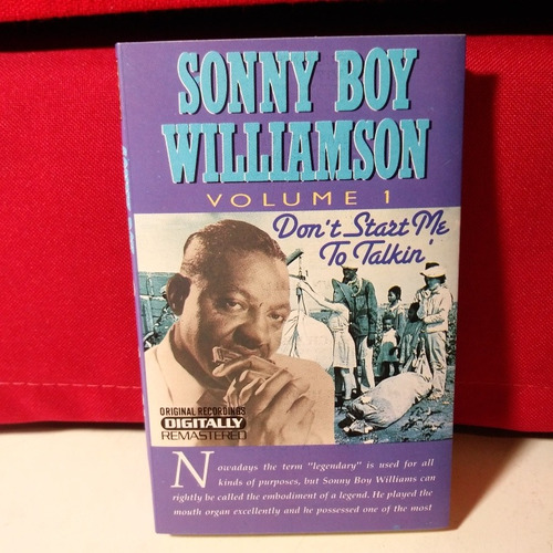 Blues Sonny Boy Williamson Volume 1 Casete Ed Usa Inmaculado