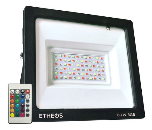 Reflector Led 30w Etheos Rgb 220v Exterior. Arealed Rosario