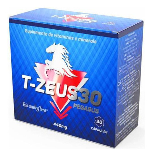 T-zeus 30: Complexo Vitamínico Revigorante