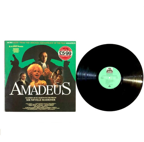 Sir Neville Marriner - Amadeus - Lp London Records Uk 1985