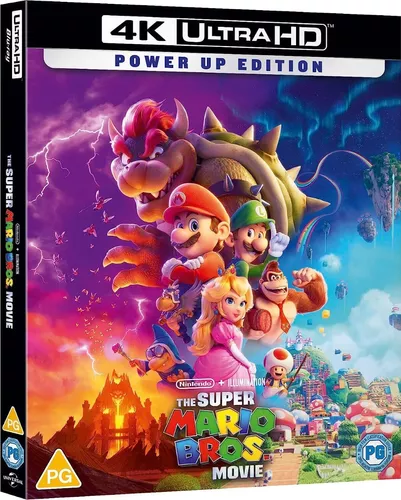 Dvd Filme: Super Mario Bros. O Filme (2023) Dublado E Leg