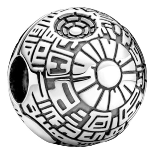 Charm Estrella De La Muerte Plata 925 Compatible Pandora