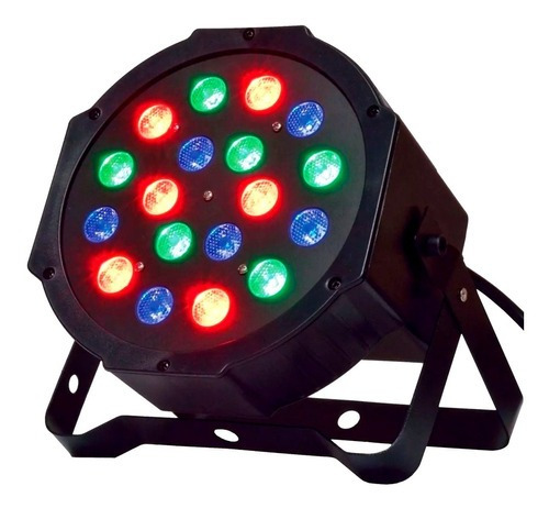 Luz Proton Par 18 Led Alta Luminosidad Rgb Audioritmico 