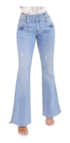 Calça jeans feminina cheap biotipo mercado livre
