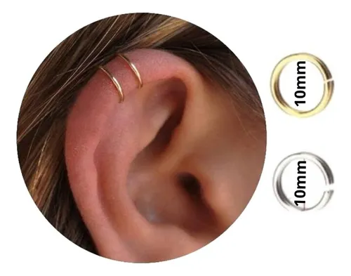 Arete argolla oreja sales