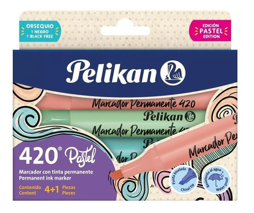 Marcador Pastel Permanente Pelikan X4