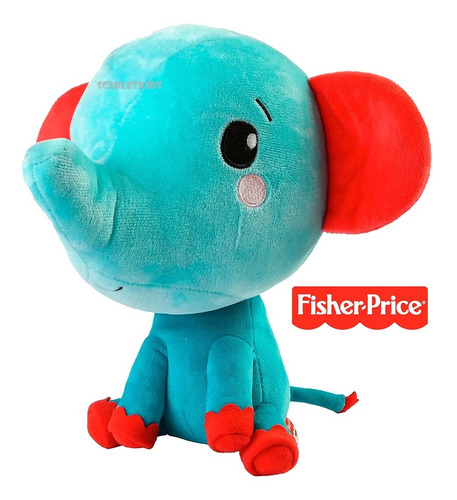 Imagen 2 de 7 de Fisher Price Peluche Sentado Animales Original Scarlet Kids