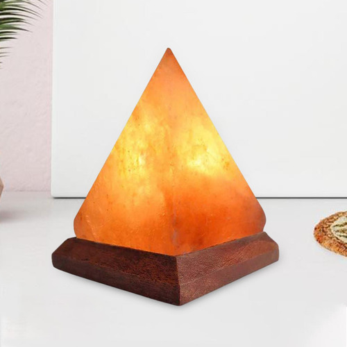 Lámpara De Sal Portátil Usb Lámpara De Mesa Piedra Sala