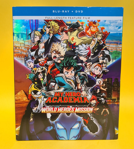 Br + Dvd / My Hero Academia: World Heroes Mission / Crunchyr