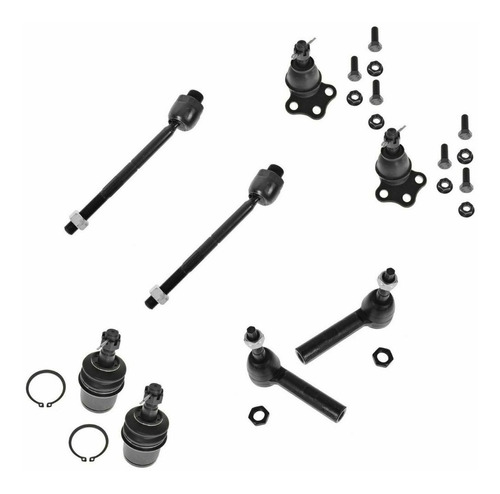 Kit 8 Pz Rotula Terminal Dodge Dakota 4x4 2000 01 02 03 04 