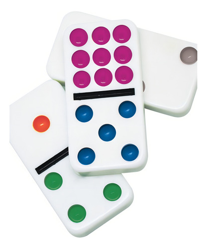 Domino Doble Nueve 55 Fichas De Pasta Novelty