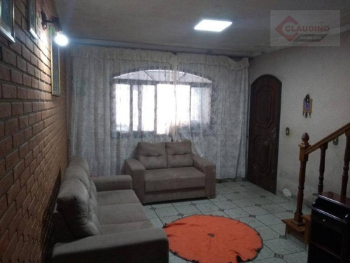 Imagem 2 de 12 de Sobrado Com 3 Dormitórios À Venda, 150 M² Por R$ 485.000,00 - Parque Dos Bancários - São Paulo/sp - So1078