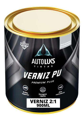 Verniz 2:1 Hs Premium Plus 900ml Autoluks