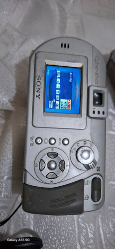 Camera Fot Dig Kit C 4 Pcs Sony Dsc P.93.73.52.p 7 C/ Defeit Prateado