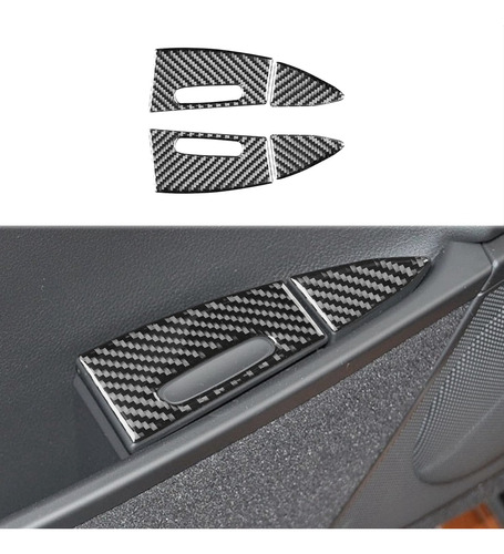 Cenicero De Fibra De Carbono Para Puerta Trasera De Coche Ca