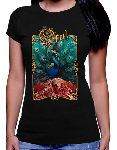 Camiseta Premium Dama Estampada Opeth Sorceress