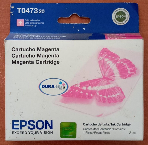 Cartucho Epson T047320 Magenta