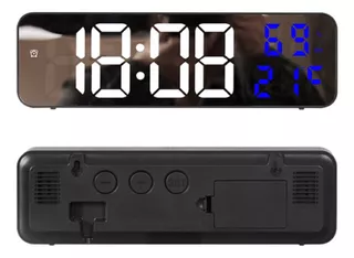 Reloj Despertador Digital Visualización Grande 9,1 Pulgadas
