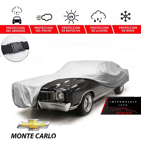 Protector Cubreauto Eua Con Broche Monte Carlo 1971