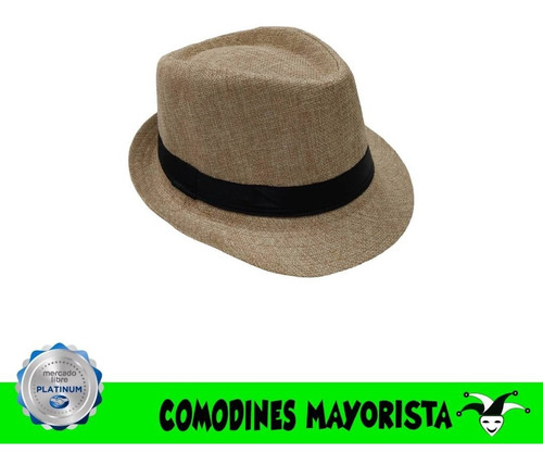 Imagen 4 de 7 de Capelinas Gacho Sombrero Dama Hombre Verano Mm4499