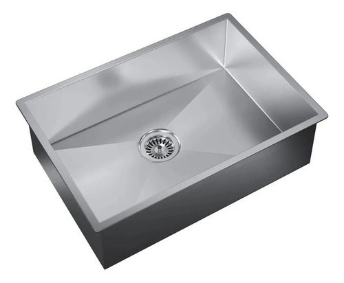 Tina de cocina rectangular grande de acero inoxidable de 60 x 40 para sartenes