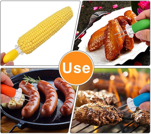 Imagen 3 de 4 de Palillos Botaneros Para Pinchos Y Snacks Pack De 6 Pza