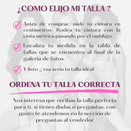 Faja Colombiana Ann Chery Cinturilla Deportiva 3 Broches
