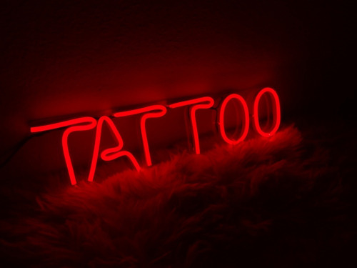 Tattoo En Neón Led 