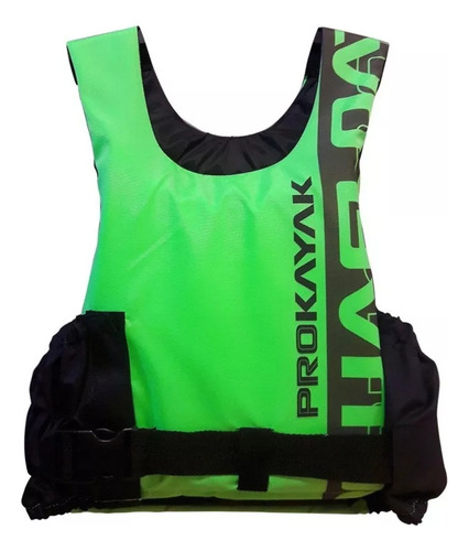 Chaleco Salvavidas Aquafloat Pro Kayak Profesional Verde 