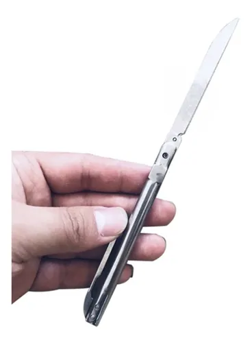 comprar Kit 6 Canivete Aço Inox Tipo Caneta Cirurgico Tamanho G Taue