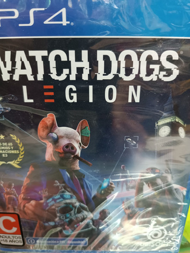 Watch Dogs Legion Para Ps4 Original Físico 