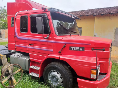 Imagem 6 de 8 de Scania 112 360 Toco 4x2 1987 Vermelho